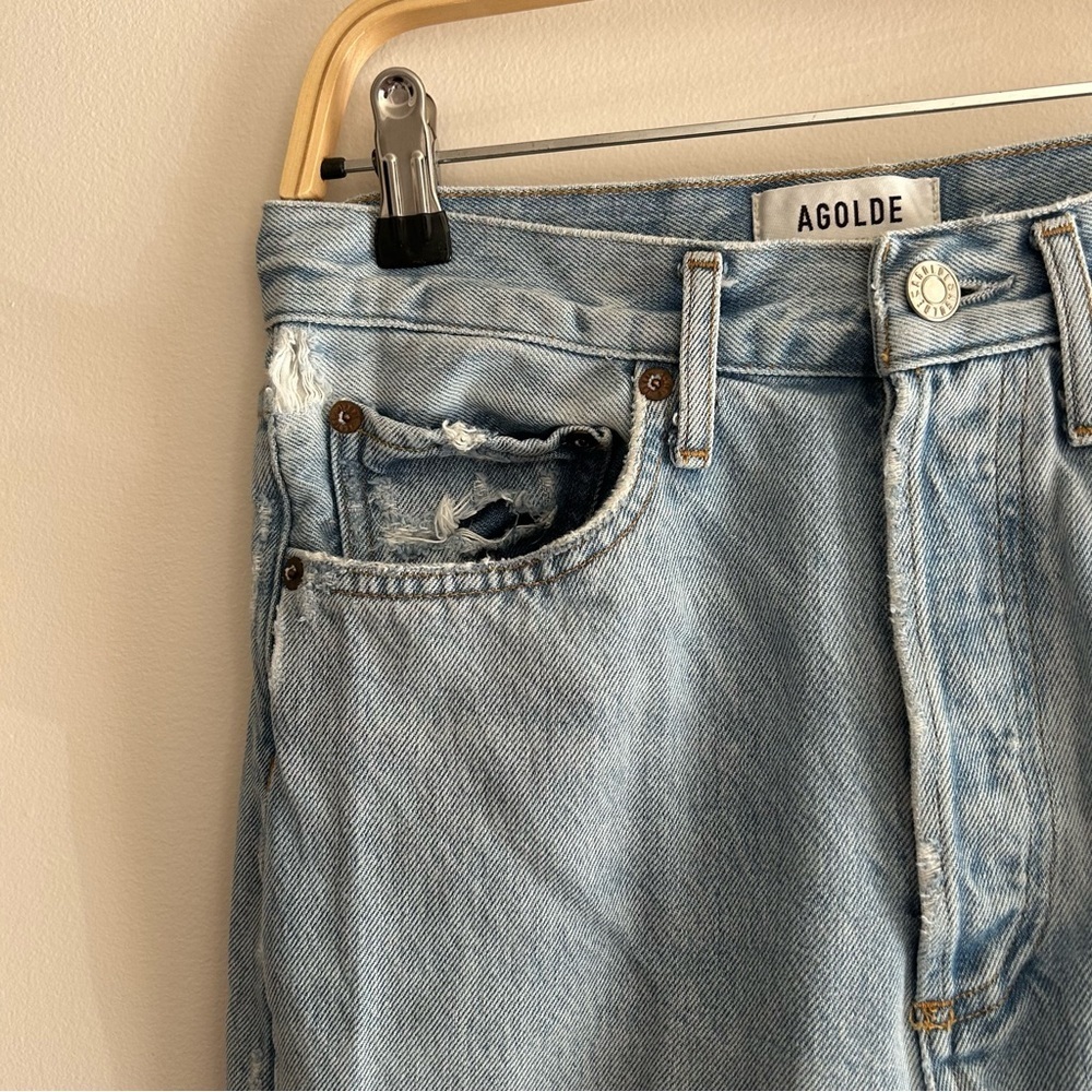 AGOLDE 90's Mid Rise Loose Fit Jeans - Picture 4 of 8